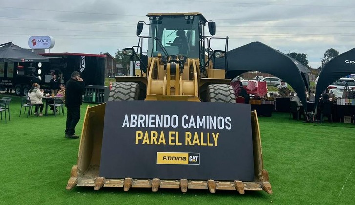 Finning abre caminos para el rally nacional